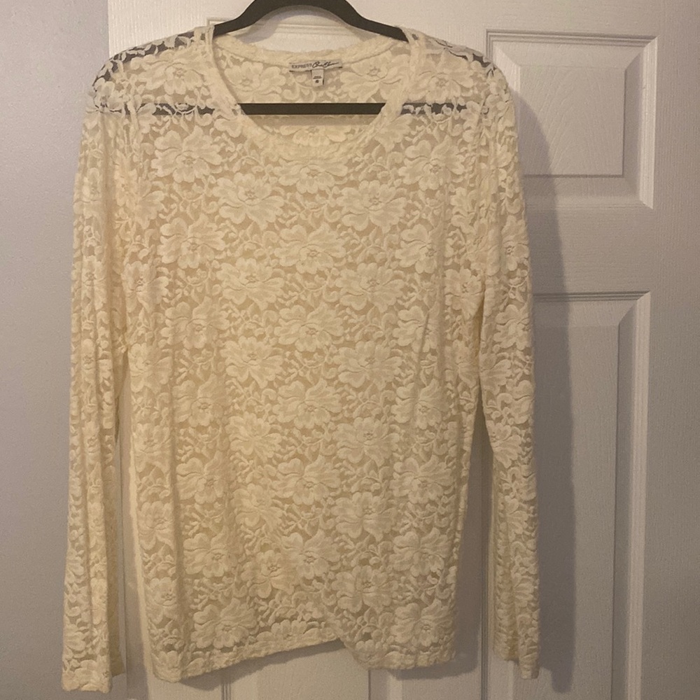 Lacey floral top